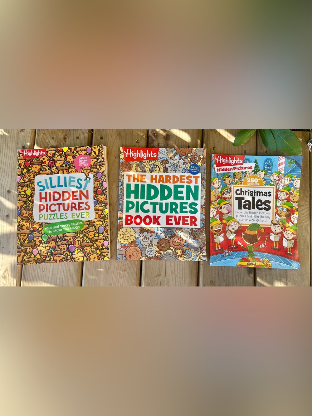 Set of 3 Highlights Full Colour Educational Children’s Activity Books